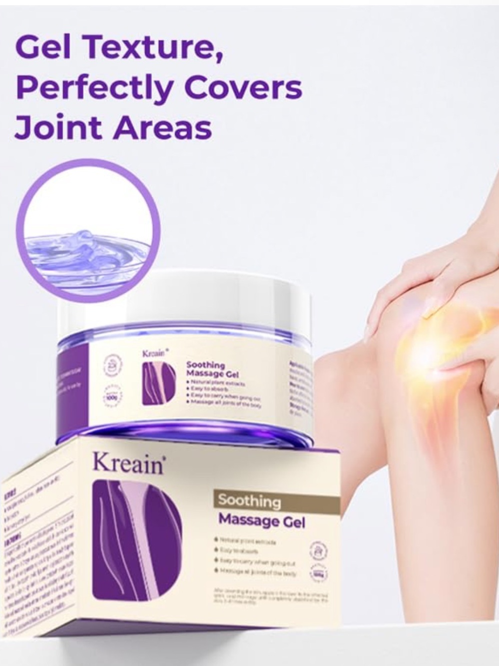 Kreain soothing massage gel